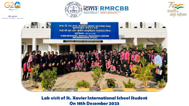 Lab Visit of St. Xavier International School Student on 18.12.2023